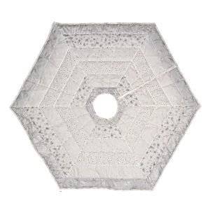 Silvertime Christmas Tree Skirt